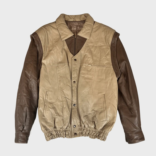Vintage Leather Jacket | M/L