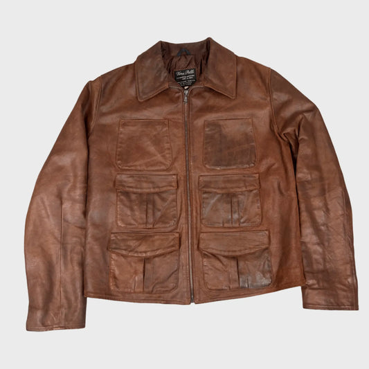 Vintage Vera Pelle Leather Jacket | M/L