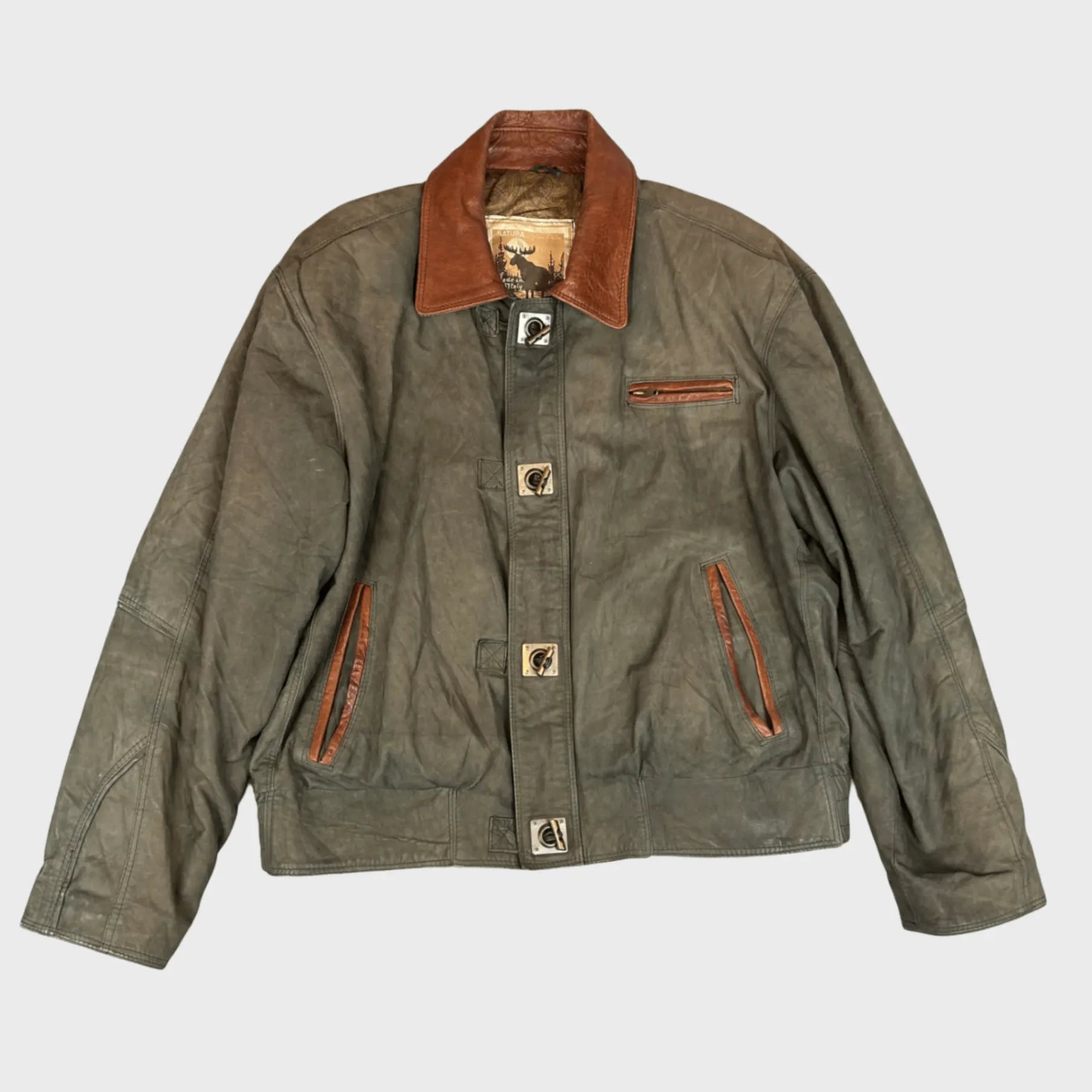Vintage Natura Leather Jacket | L