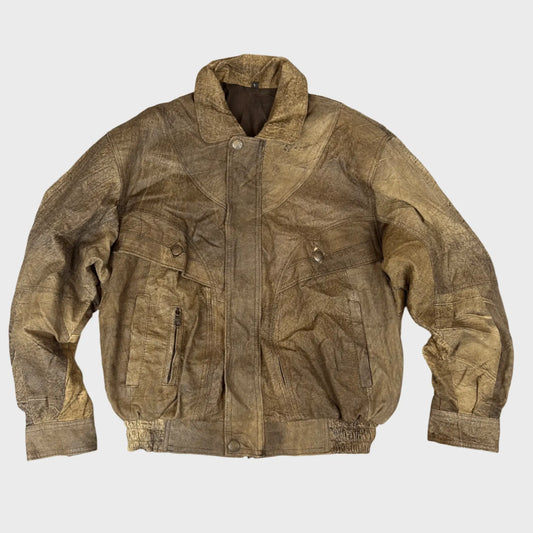 Vintage Leather Jacket | L