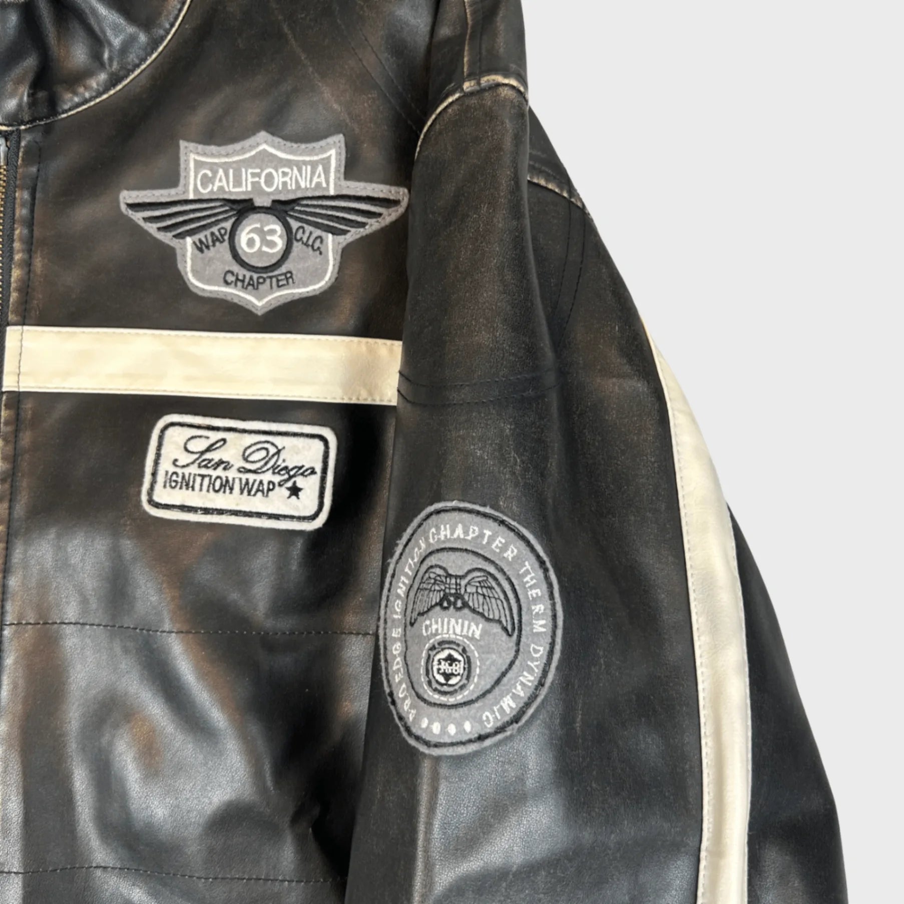 Vintage Southern Leather Jacket | L