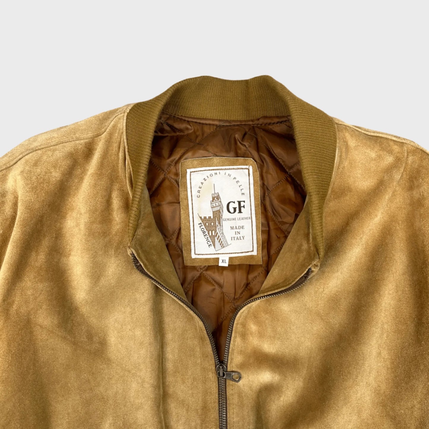 Vintage GF Italy Leather Jacket | XL