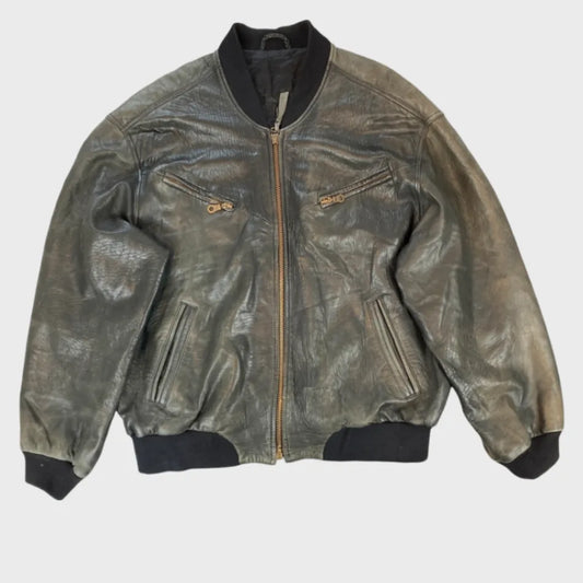 Vintage Leather Jacket | XL