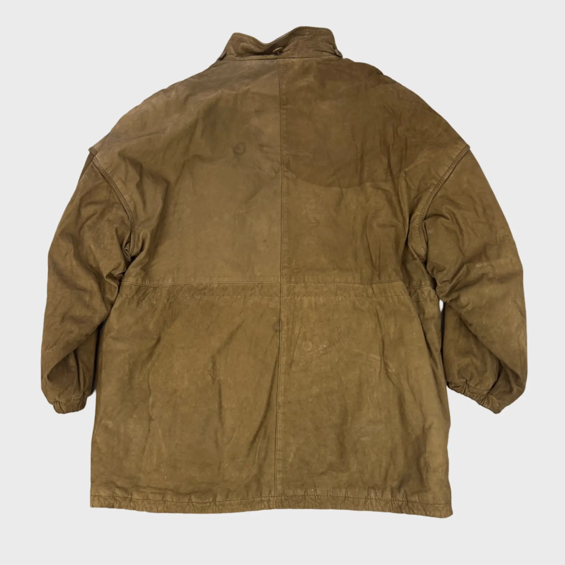Vintage Manifattura Artigiania Leather Coat | XL