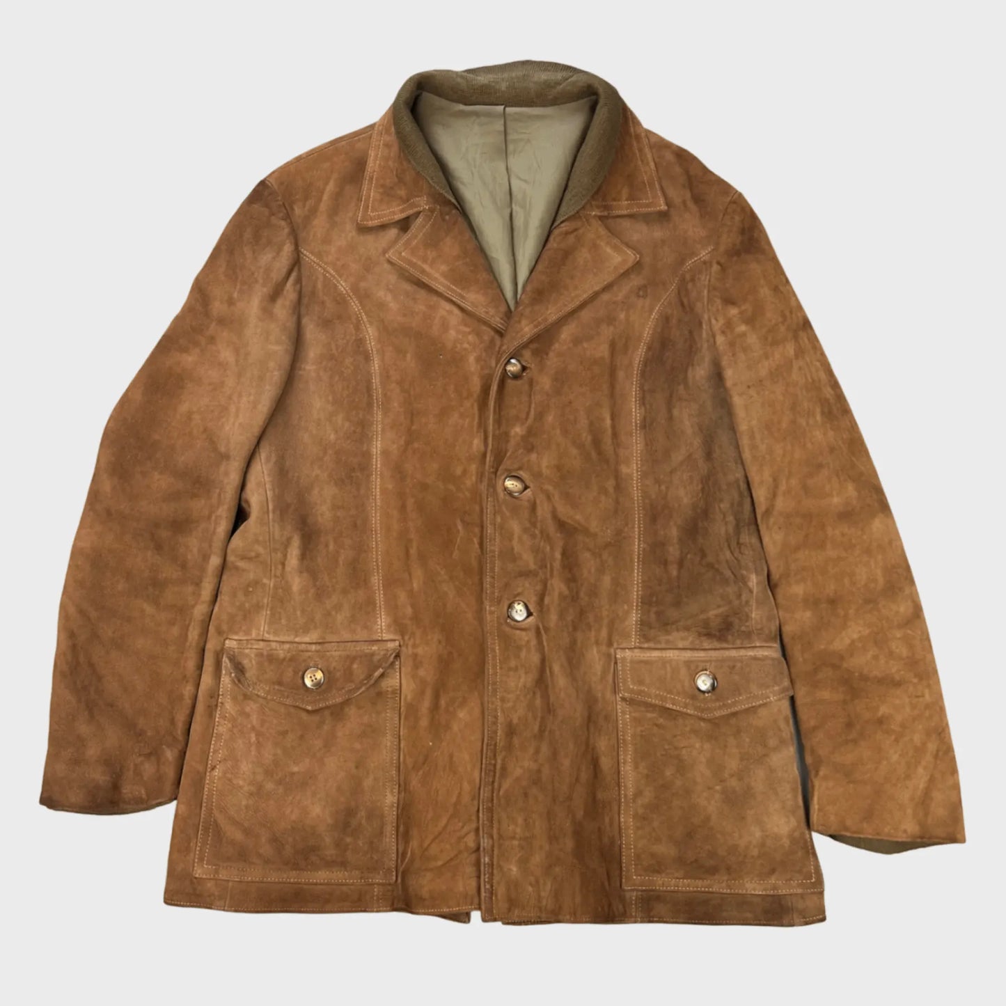 Vintage Leather Coat | M