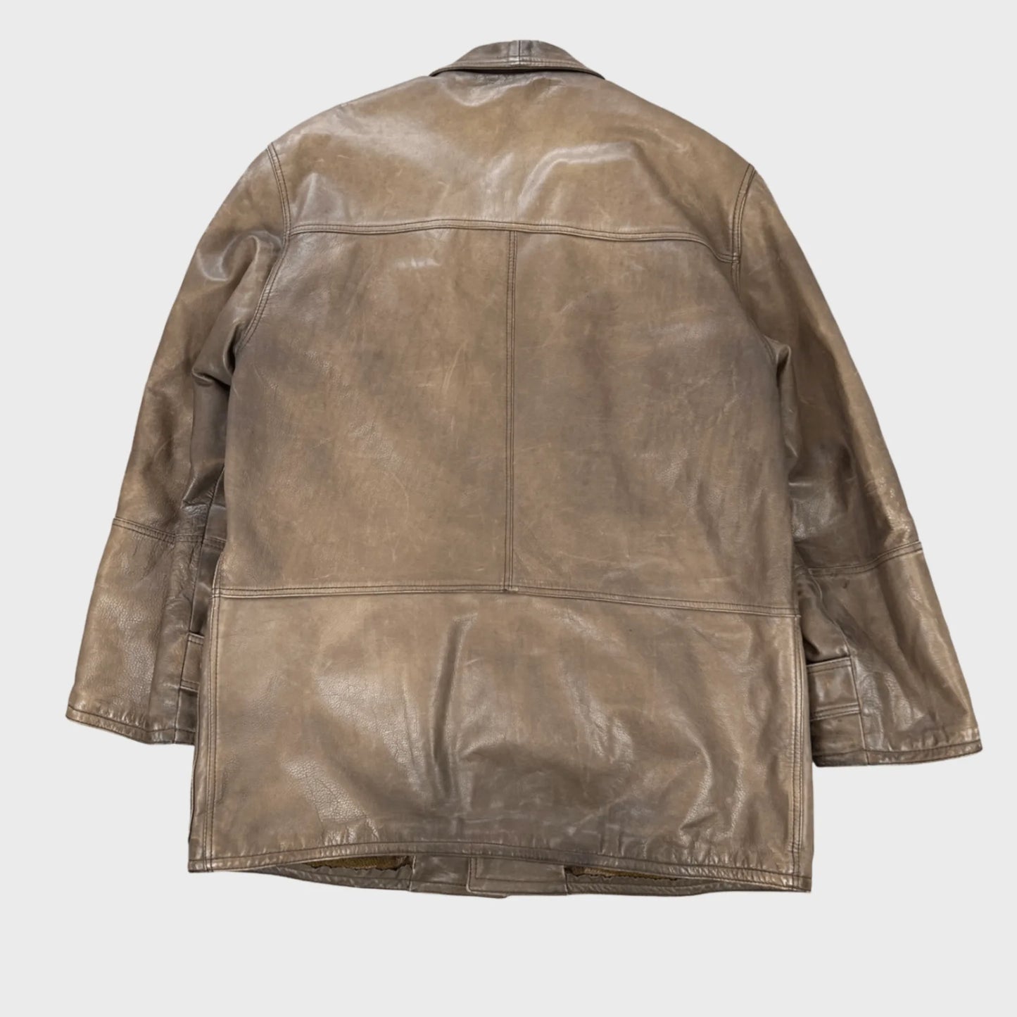 Vintage Fieldstone Leather Coat | L