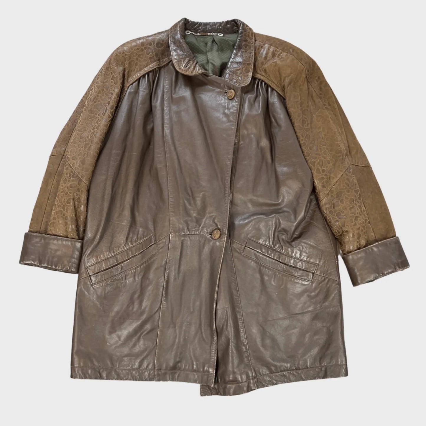 Vintage Leather Coat | M