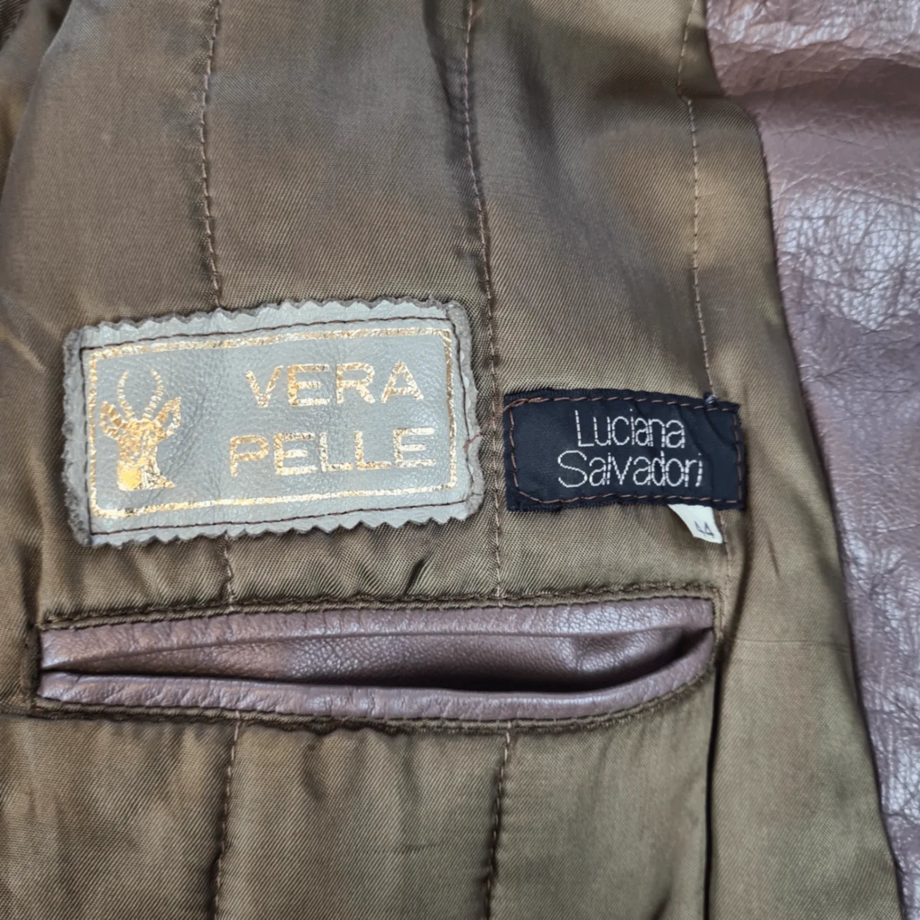 Vintage Leather Jacket | S
