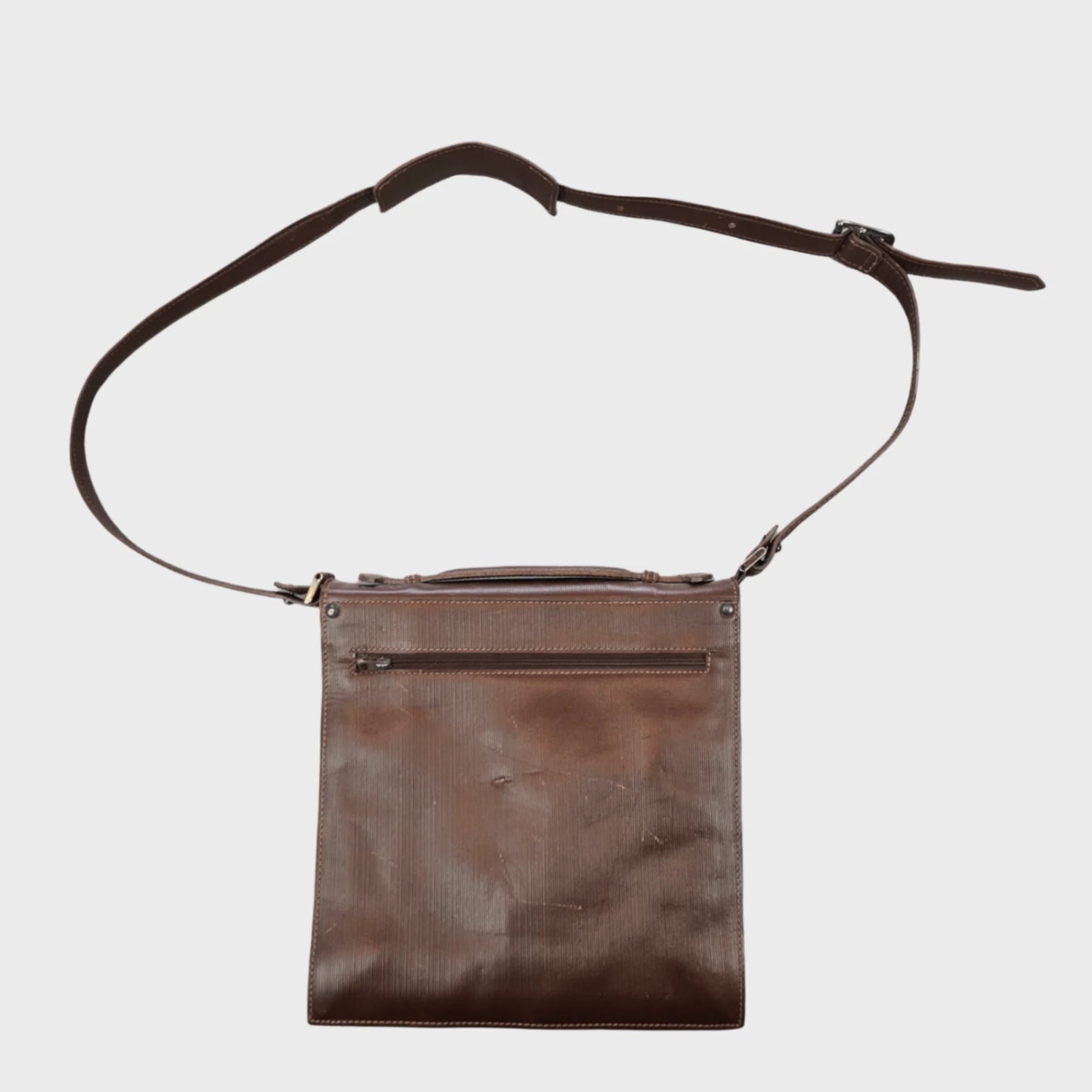 Vintage Cesare Piccini Uomo Leather Bag