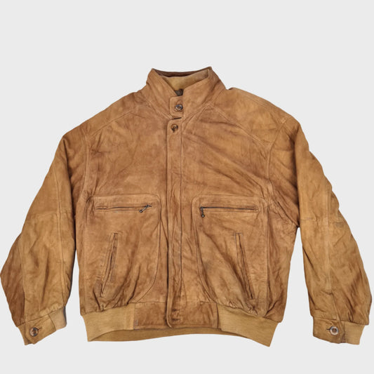 Vintage Leather Jacket | XL