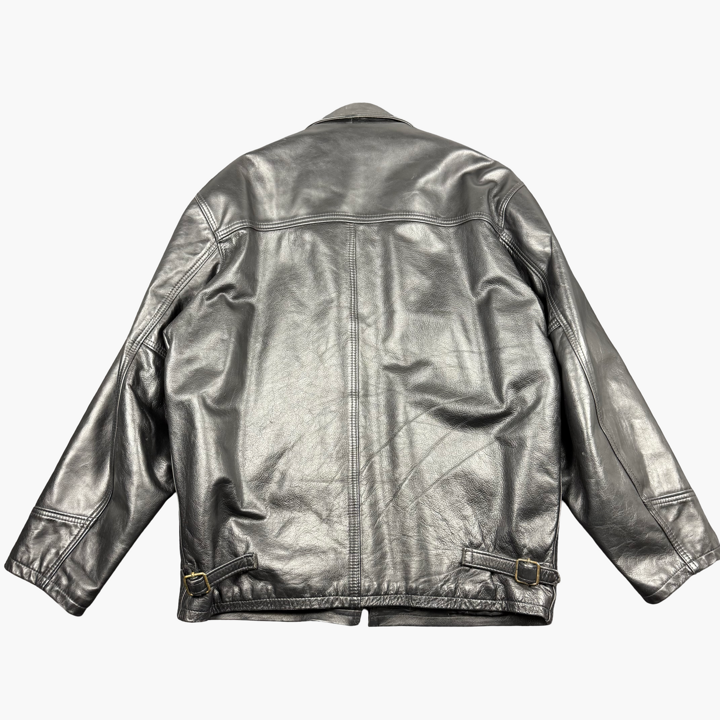 Vintage Braccycompany Leather Jacket | L