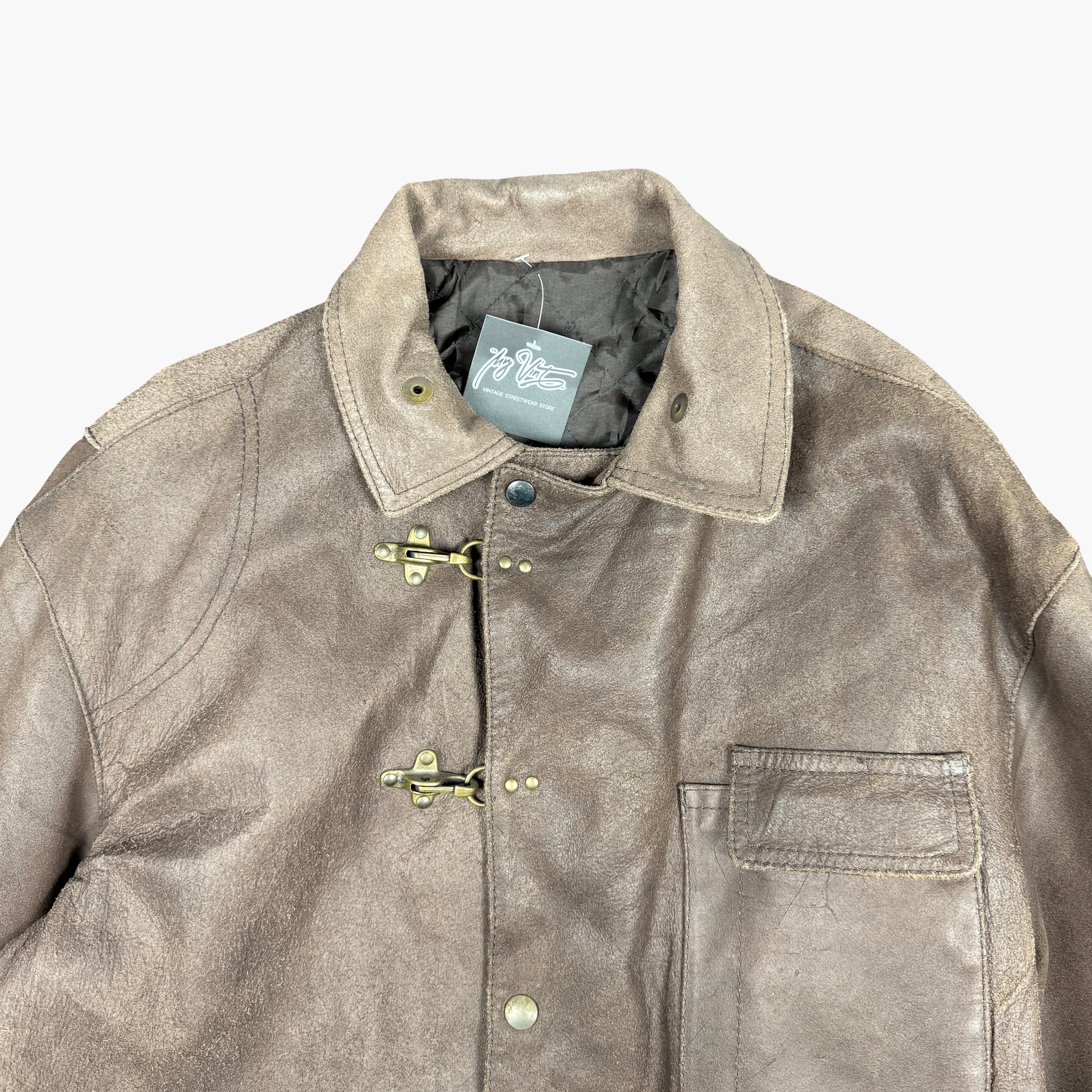 Vintage Leather Jacket | L