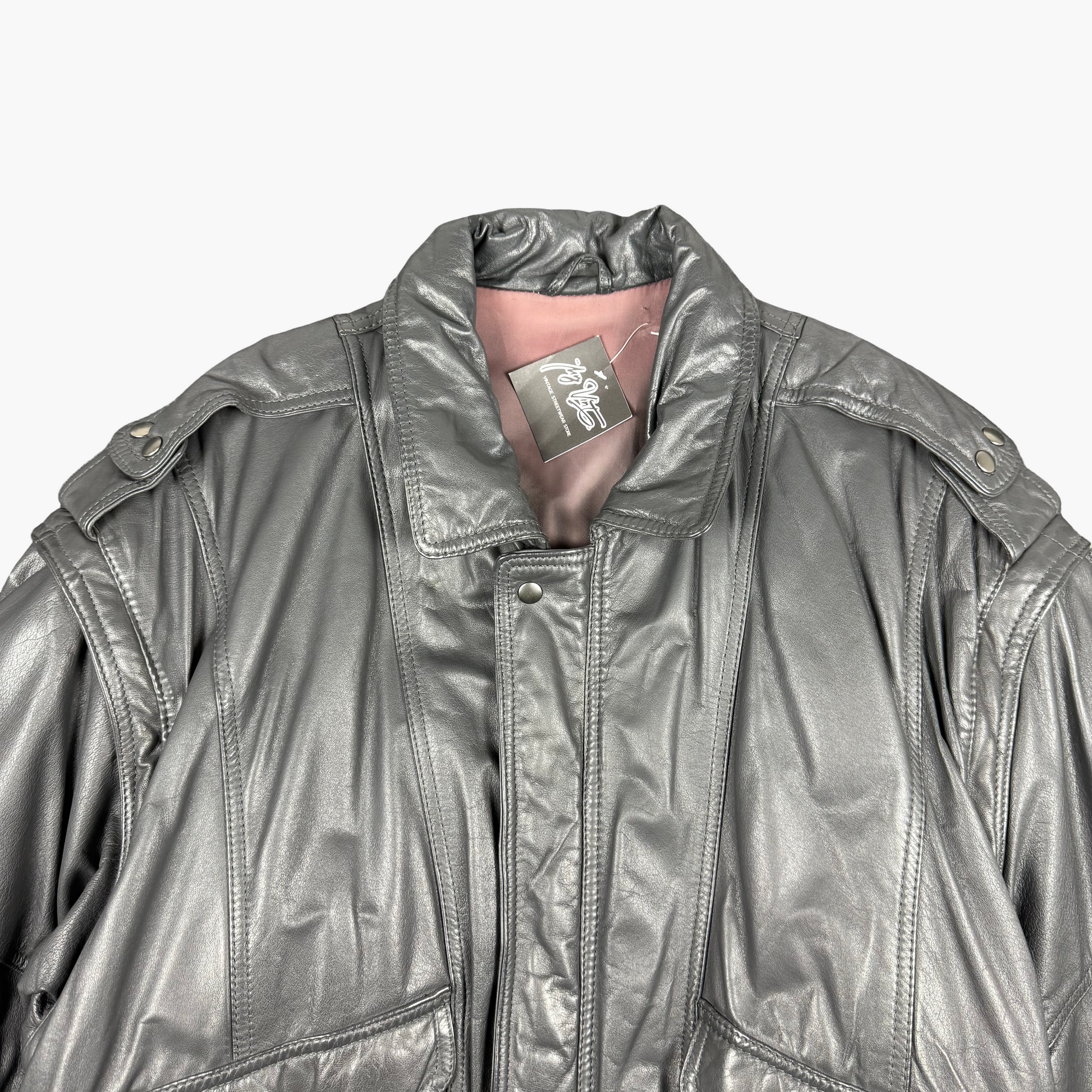 Vintage Leather Jacket | L