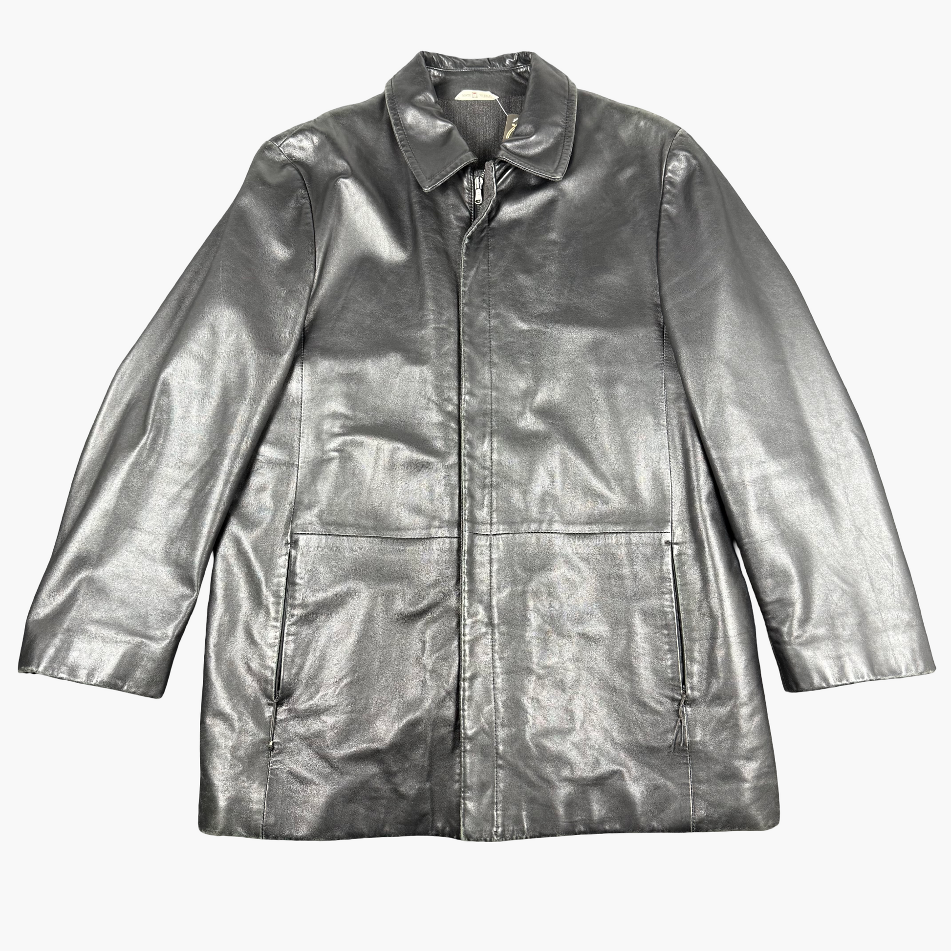 Vintage Leather Coat | M