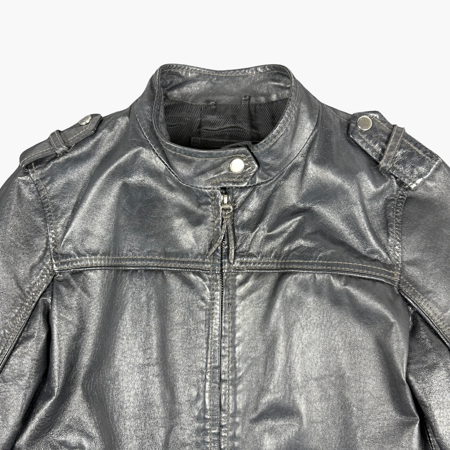 Vintage Conbipel Leather Jacket | S