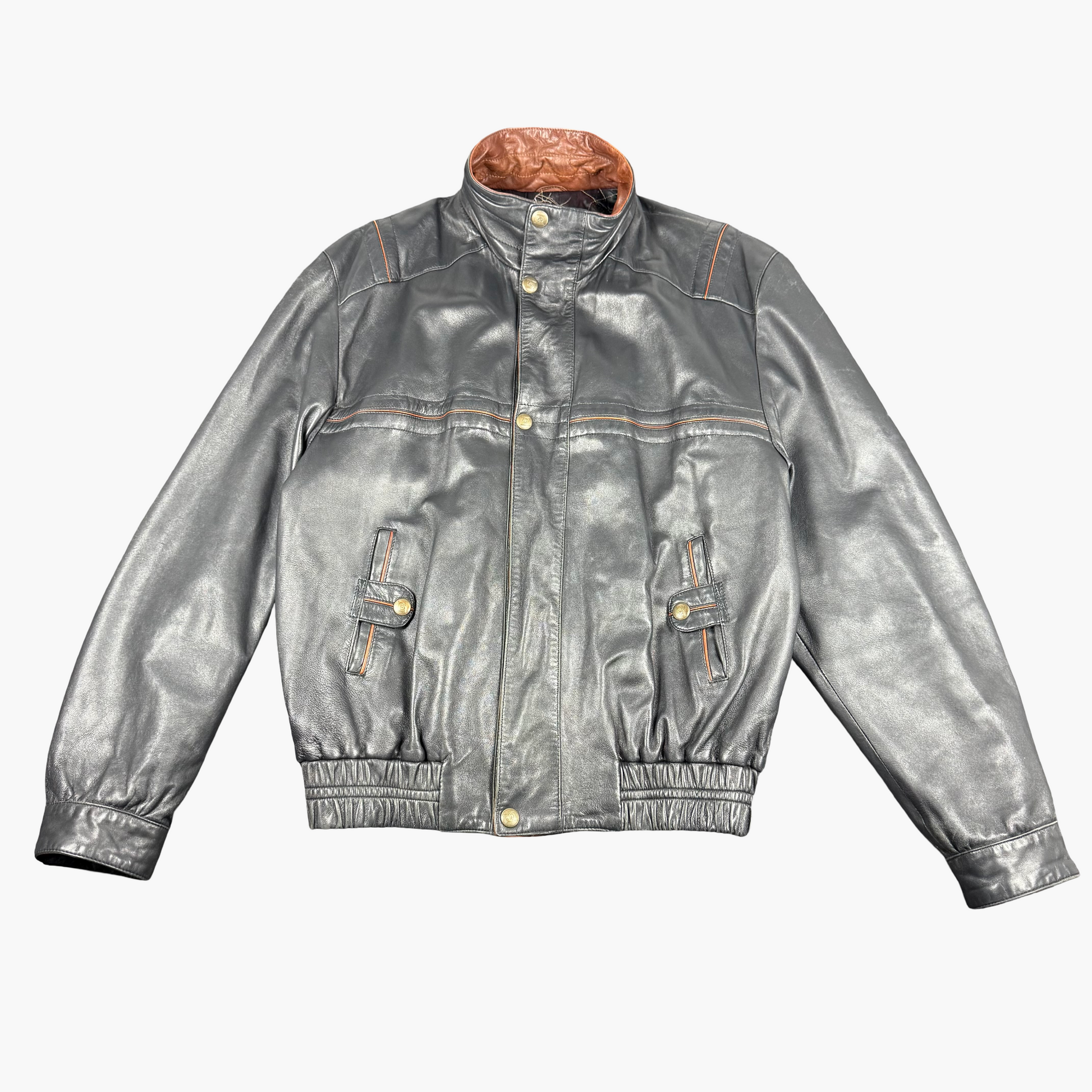 Vintage Vitto & Lugo Leather Jacket | L